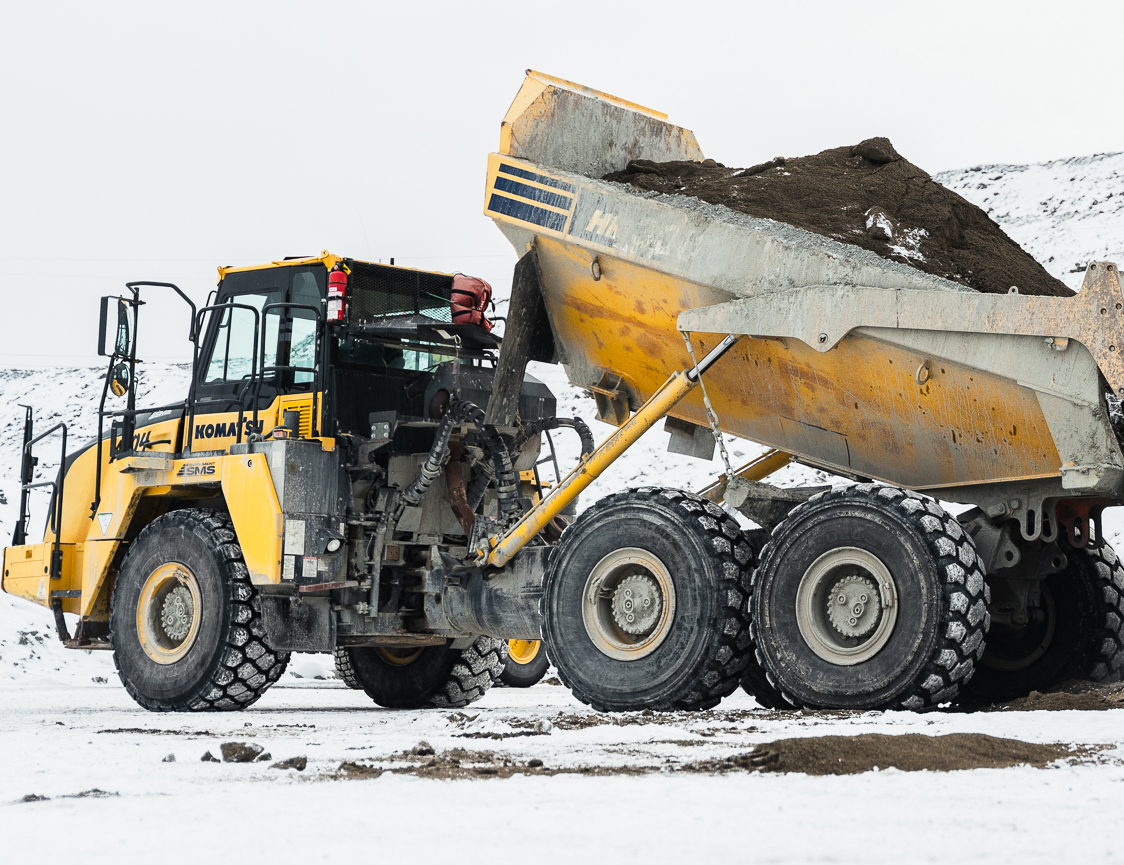 Equipements LZX Camions Hors Route Komatsu WM300