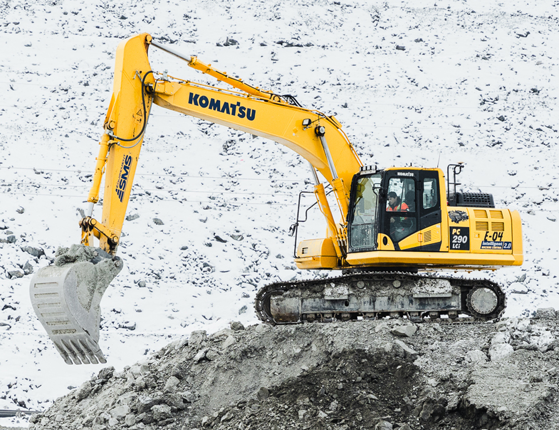 Equipements LZX Location Excavatrices Komatsu 290LCi